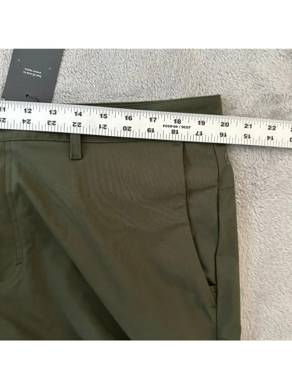 NWT Fabletics Slacks Pants Trousers Olive Green Men's size 38x29